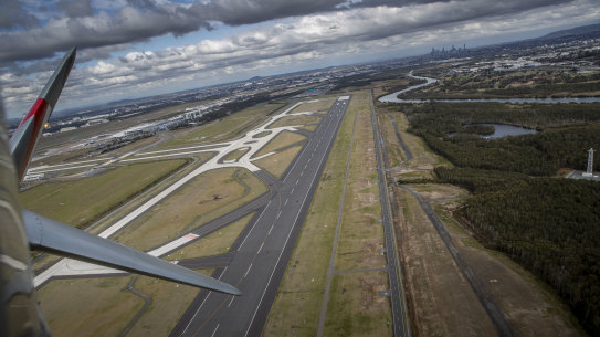 Brisbane’s $1 billion parallel runway was the largest project of its kind in Australia. It was completed in 2020 - before the pandemic grounded many of the planes that had been expected to use it.