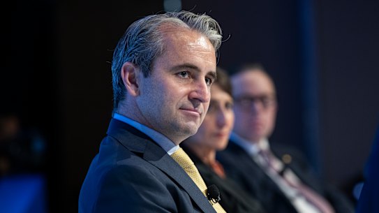 Commonwealth Bank chief Matt Comyn at the Summit. 