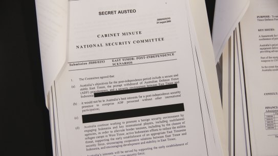 Cabinet papers from 2000 have been released by the National Archives of Australia.