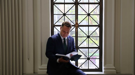 Brisbane lord mayor Adrian Schrinner hands down his first budget on June 12, 2019.