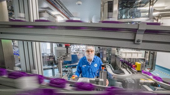 The Ego production line is running 24 hours a day.