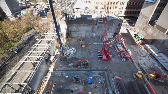 CIMIC is helping to build Melbourne's new Metro Tunnel.