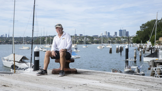 Alan Gregory, Balmain Sailing Club’s race director, is hoping for independent advice on health risks.