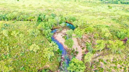 One of Black Mountain’s proposed wells is 2 kilometres from Mt Hardman Creek in the Kimberley.