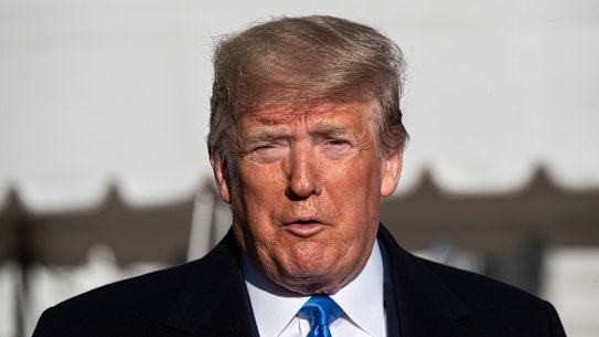 US President Donald Trump.