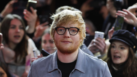 Ed Sheeran.