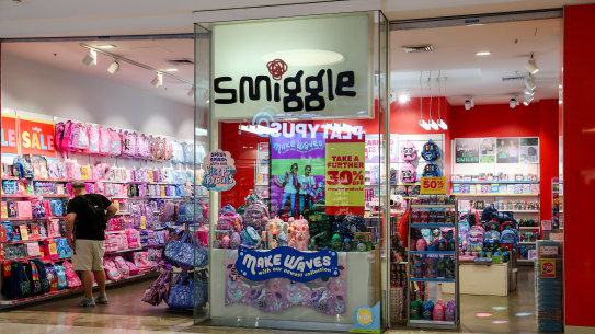 Smiggle is one of the divisions of Premier Investments, which could be demerged as the group undergoes a six-month strategic review. 