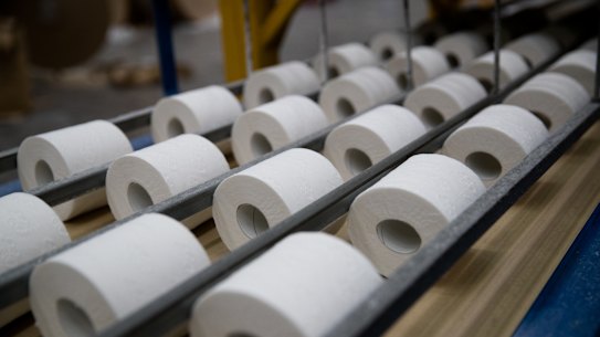 Toilet paper prices rose by 4.5 per cent in the June quarter as shoppers panic bought supplies.