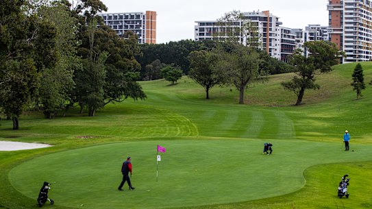 Clover Moore wants to reduce Moore Park golf course from 18 holes to nine to provide more parkland for residents.