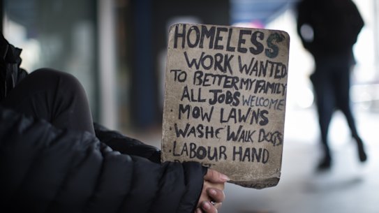 One of the most noticeable changes in Melbourne in recent years is the prevalence of homelessness.