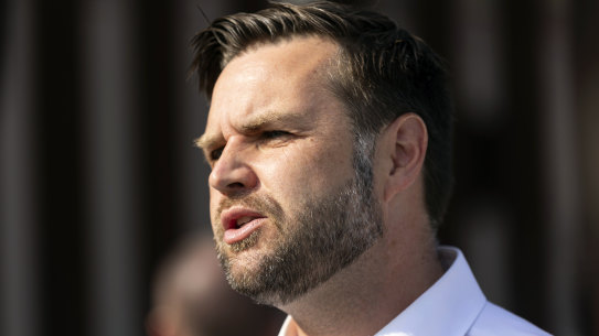 Republican vice presidential nominee Senator JD Vance.