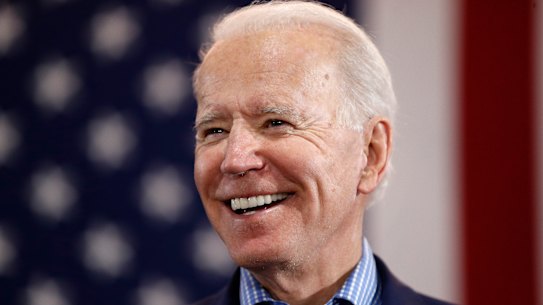 Democratic presidential candidate Joe Biden.