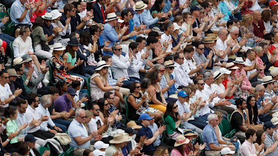 Wimbledon instituted a no jab or test, no entry policy for this year’s tournament.