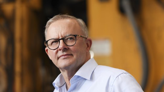 Opposition leader Anthony Albanese.