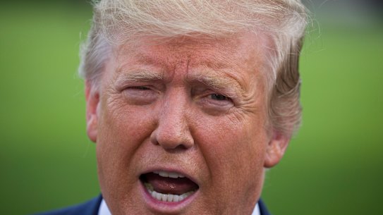 US President Donald Trump.
