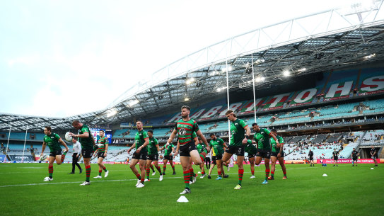 The Rabbitohs have played out of the Olympic Stadium for almost two decades.