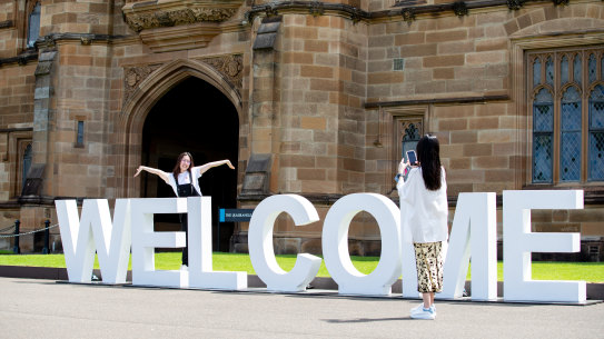 Executives at some of Australia’s most prestigious universities have hit back over the crackdown on foreign student numbers.