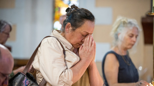 All faith, no faith: Daylesford flocks to church as a town unites in tragedy