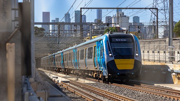 Trains operating between Sunbury and Cranbourne/Pakenham through the Metro Tunnel will take passengers for the first time - but not through the tunnel itself. 