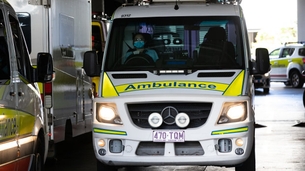 Just 56.9 per cent of Queensland ambulance transfers fell within the 30-minute target time between July to September this year.