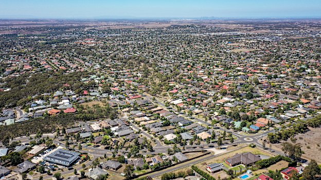 Sunbury from Holden Hill.
