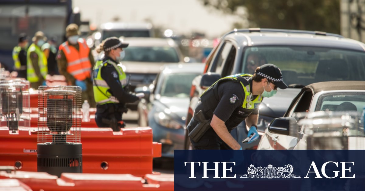 Coronavirus Victoria Melbourne Lockdown Escapees To Be Hit With 4957 Fine