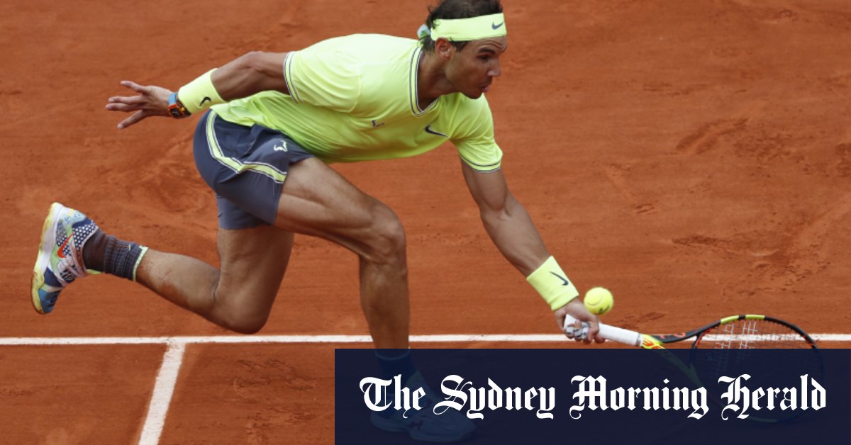 French Open 2020 Draw Rafael Nadal Faces Egor Gerasimov Serena Williams To Play Kristie Ahn