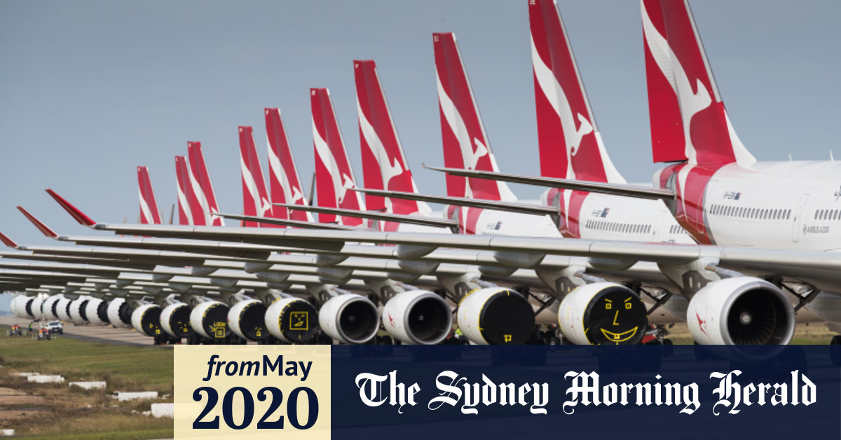 Qantas Gives Passengers Masks But Not Empty Seats In Covid 19 Plan