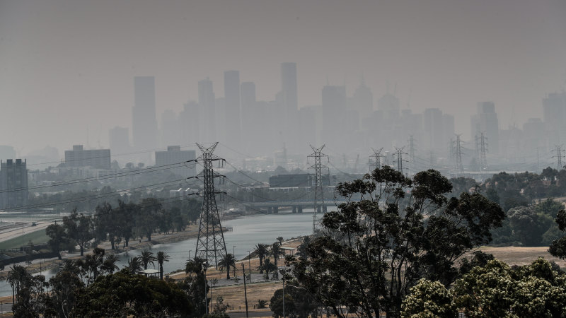 Victoria Weather Live Nsw Bushfire Smoke Envelops Melbourne Cbd