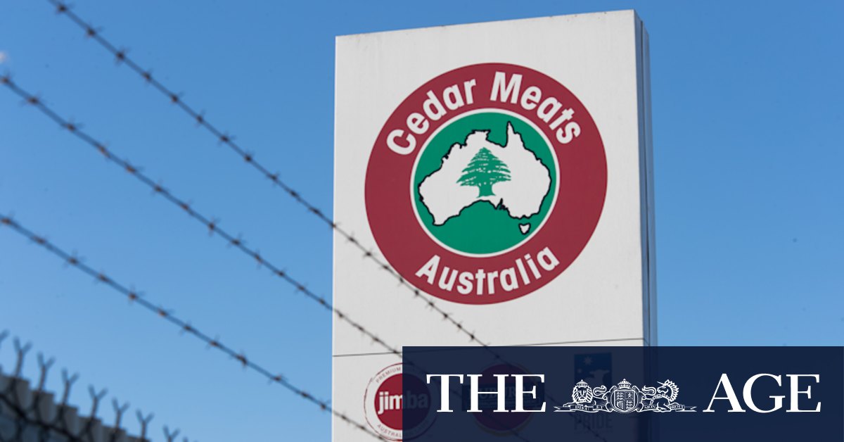 Cedar Meats abattoir at centre of $130 million debt dispute years after being proved over Victoria's first major COVID outbreak - Vimarsana News