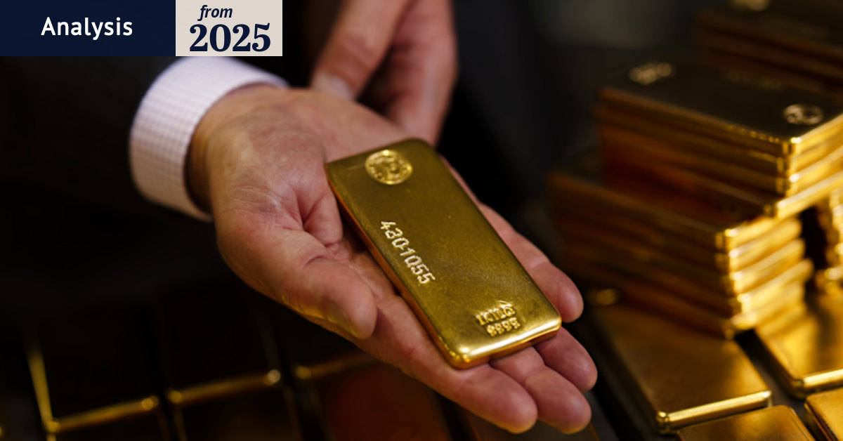 Gold reaches all-time high amid Trump tariff tensions