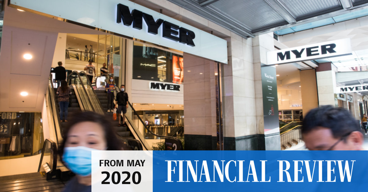 Myer to reopen remaining stores by next 
