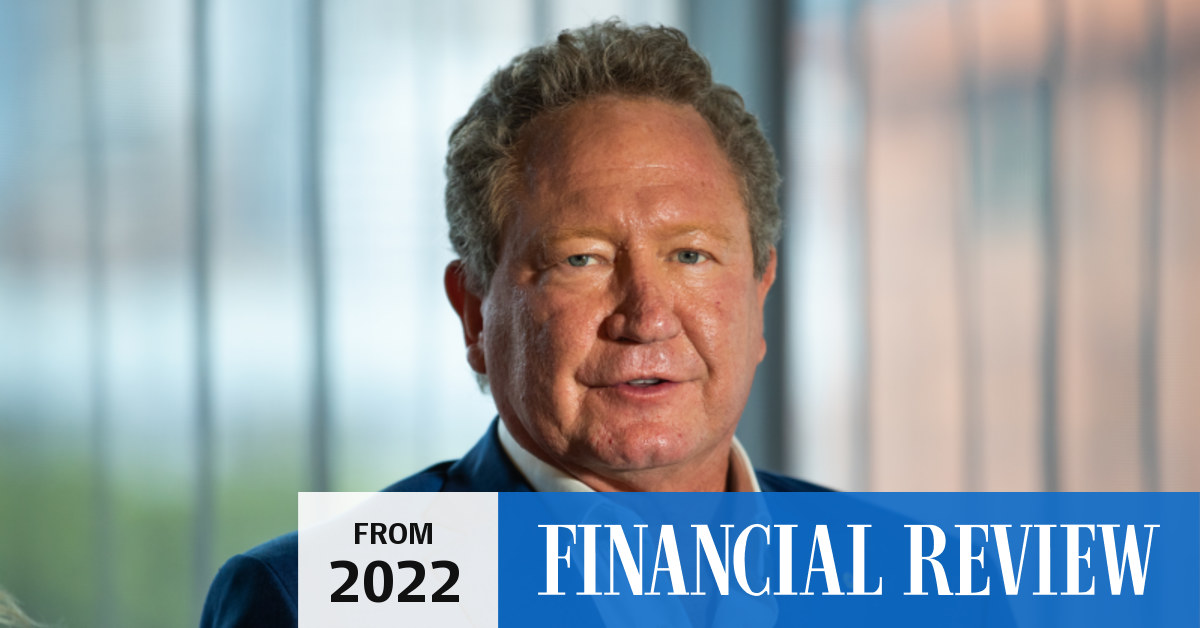 Boot fits: Andrew Forrest puts R.M. Williams back in Australian hands