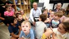 Prime Minister Anthony Albanese at a Goodstart Early Learning Centre last year.