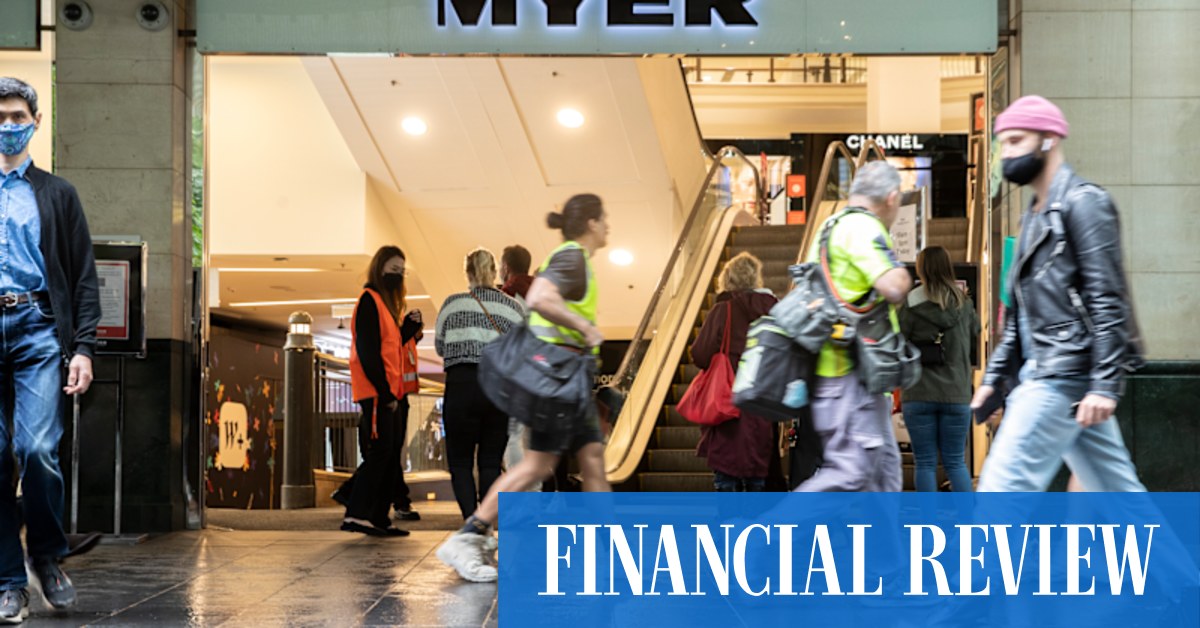 Myer to close Blacktown store - Vimarsana News