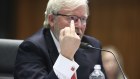 Kevin Rudd points the finger of blame at News Corporation for damaging Australia’s democracy.