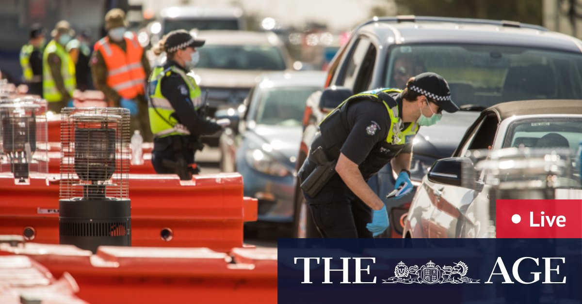 Coronavirus Australia update LIVE: Victoria COVID-19 case average falls below 50, regional ...