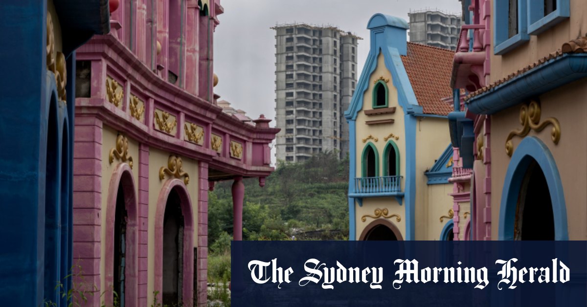 Evergrande village ruins a metaphor for state of economy