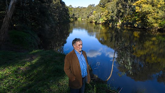 Yarra riverkeeper Andrew Kelly.