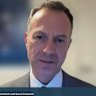 Dr Dave Rich, appeared via video link, before the Royal Commission for Antisemitism and Social Cohesion.