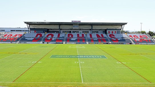 Moreton Daily Stadium, the Dolphins’ base at Redcliffe.