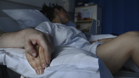 A loved one with a  patient rushed to emergency after she nearly bled out following cosmetic surgery. 