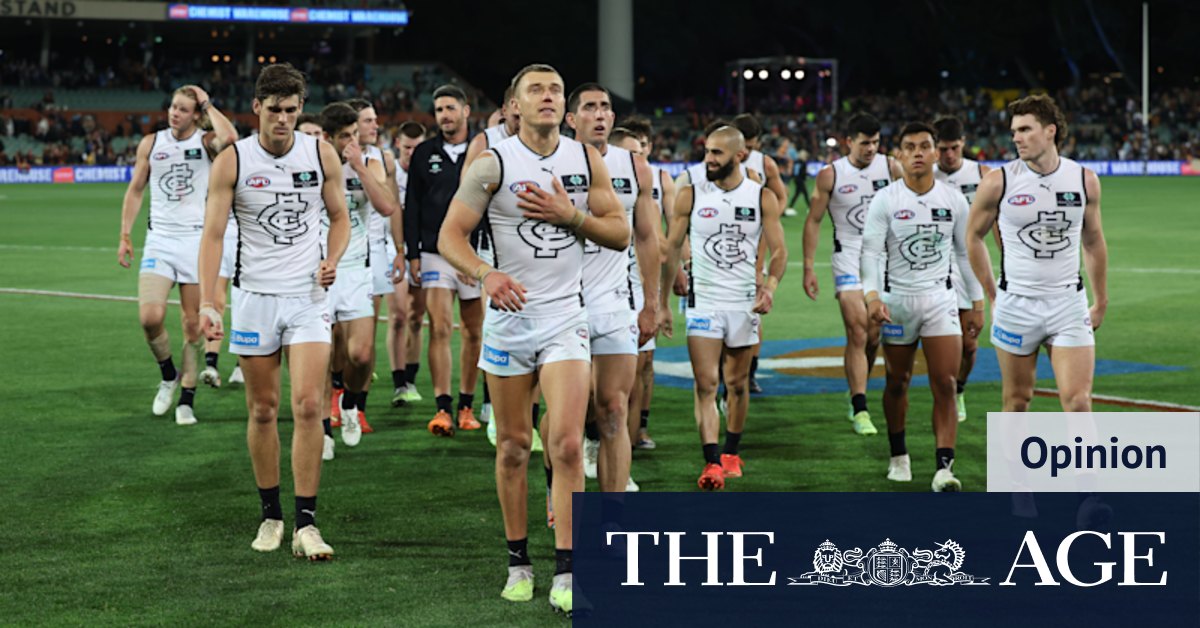 AFL Real Footy Podcast 2023: Should Carlton Blues be worried after loss to Adelaide Crows? - Vimarsana News