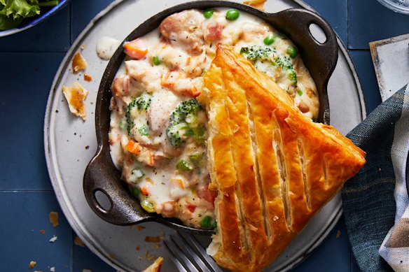 RecipeTin Eats’ easy chicken pot pies.