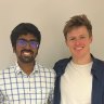Phonely co-founders Nisal Ranasinghe and Will Bodewes.