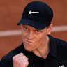 Jannik Sinner is trying to complete his grand slam trophy set at Roland-Garros.