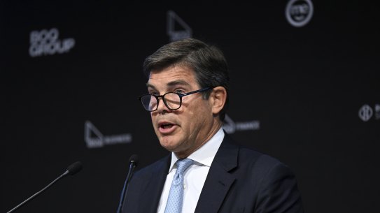 BOQ chief executive Patrick Allaway.