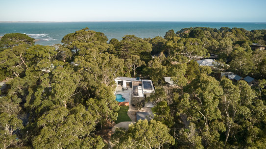 Prefabricated homes like this one by Arkular in Victoria make up less than 5 per cent of new builds across the country.