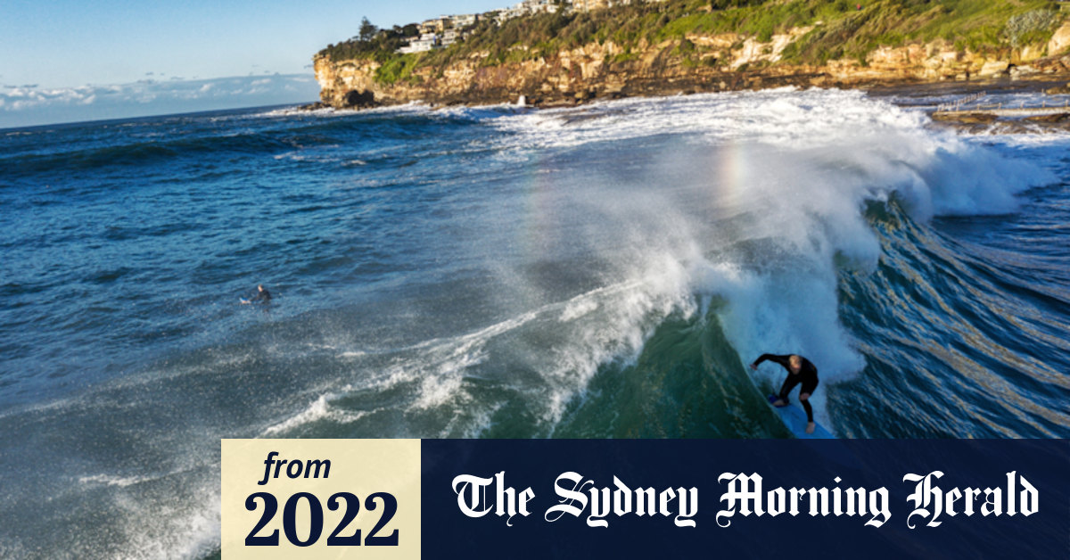 Sydney weather: Big wave surfers enjoy huge swell off the city’s beaches