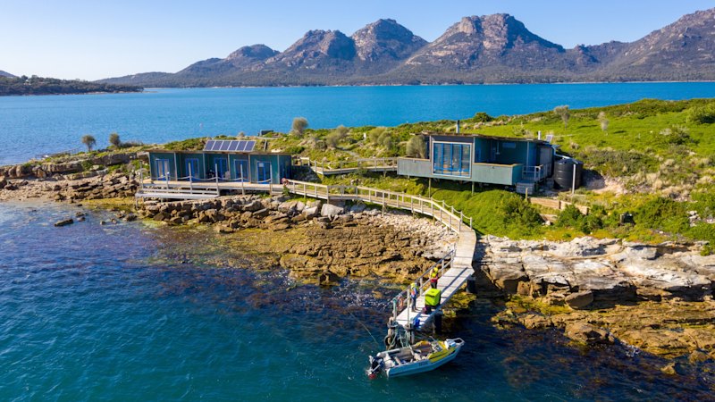 Picnic Island in Australia limits stays to eight guests